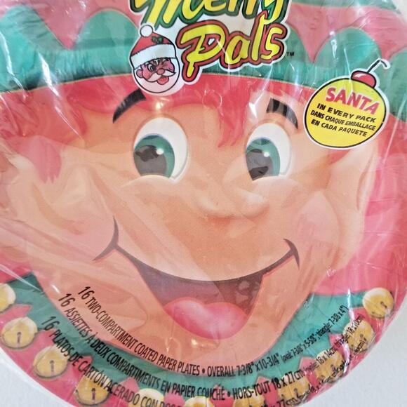 Hefty Merry Pals Paper Plates Assorted Santa Elf, Nutcracker Vintage 2 Packages - Picture 7 of 11